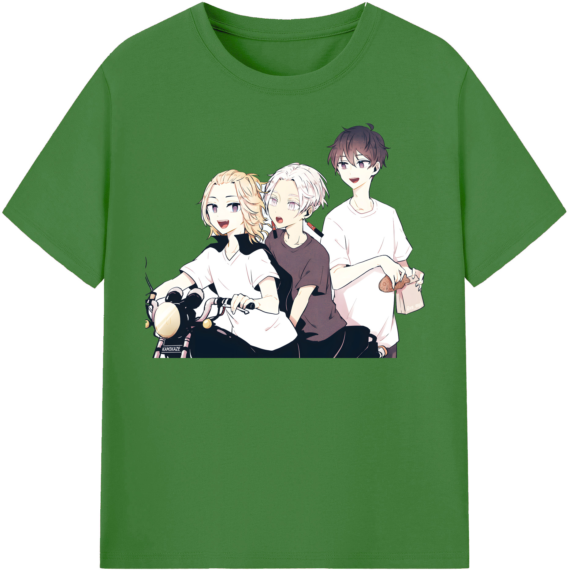 （画像用） 東京リベンジャーズ Tokyo Revengers レディースカジュアルプリントTシャツ（綿100％）
